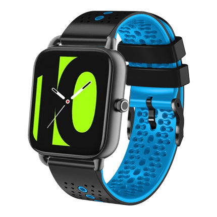 22mm Perforated Two-Color Silicone Watch Band, For Xiaomi Haylou RT2 LS10, For Xiaomi Haylou RS4 LS12