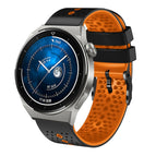 For Huawei Watch GT3 Pro 46mm / Black+Orange