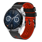 For Huawei Watch GT3 46mm / Black+Red