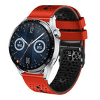 For Huawei Watch GT3 46mm / Red+Black