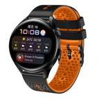 For Huawei Watch 3 / Black+Orange