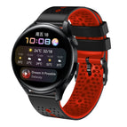 For Huawei Watch 3 / Black+Red