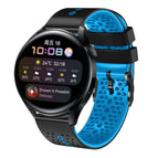 For Huawei Watch 3 / Black+Blue
