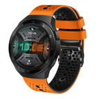 For Huawei Watch GT 2E / Orange+Black