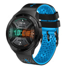 For Huawei Watch GT 2E / Black+Blue