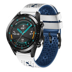 For Huawei GT2 46mm / White+Blue
