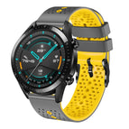 For Huawei GT2 46mm / Grey+Yellow