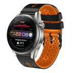 For Huawei Watch 3 Pro New / Black+Orange