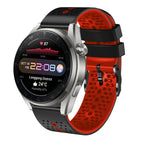 For Huawei Watch 3 Pro New / Black+Red