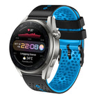 For Huawei Watch 3 Pro New / Black+Blue