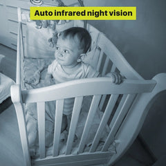 SM650 Wireless Video Baby Camera Intercom Night Vision Temperature Monitoring Cam, SM650