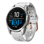 For Garmin Fenix 7S / White