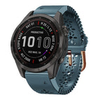For Garmin Fenix 7S Sapphire Solar / Lake Blue