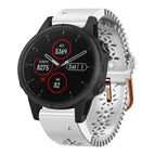 For Garmin Fenix 5S Plus / White