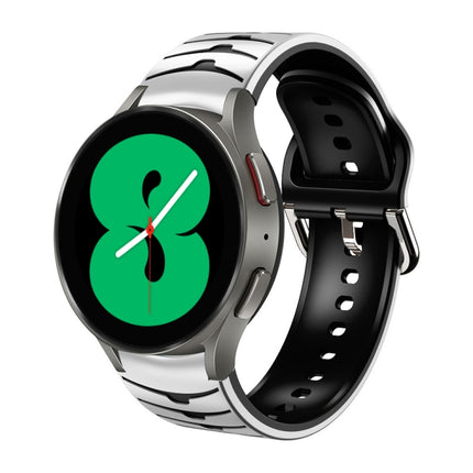 Curved Texture Silicone Watch Band, For Samsung Galaxy Watch 4 44mm