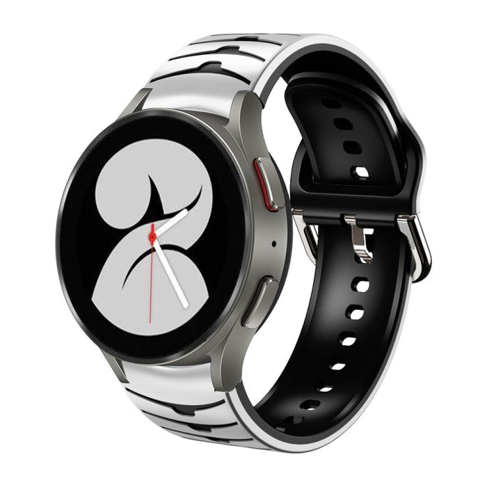 Curved Texture Silicone Watch Band, For Samsung Galaxy Watch 4 40mm