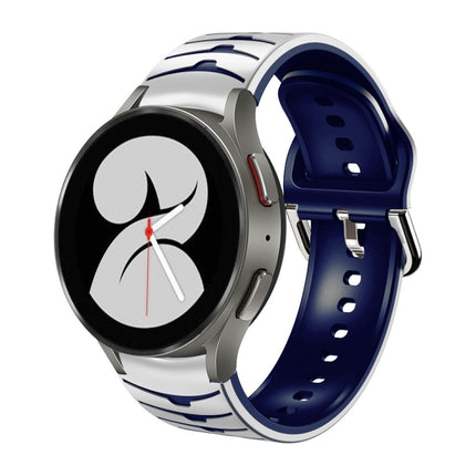Curved Texture Silicone Watch Band, For Samsung Galaxy Watch 4 40mm