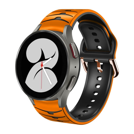 Curved Texture Silicone Watch Band, For Samsung Galaxy Watch 4 40mm