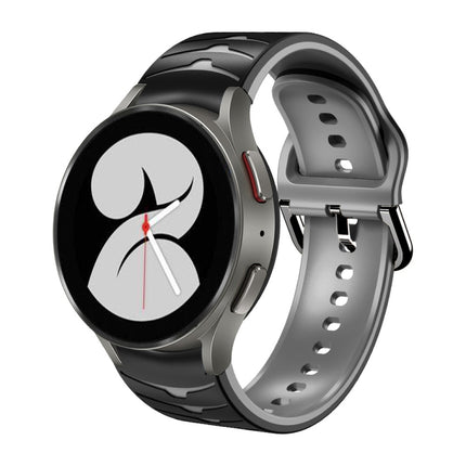 Curved Texture Silicone Watch Band, For Samsung Galaxy Watch 4 40mm