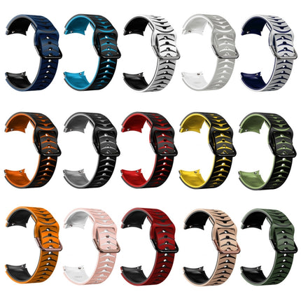 Curved Texture Silicone Watch Band, For Samsung Galaxy Watch 4 40mm
