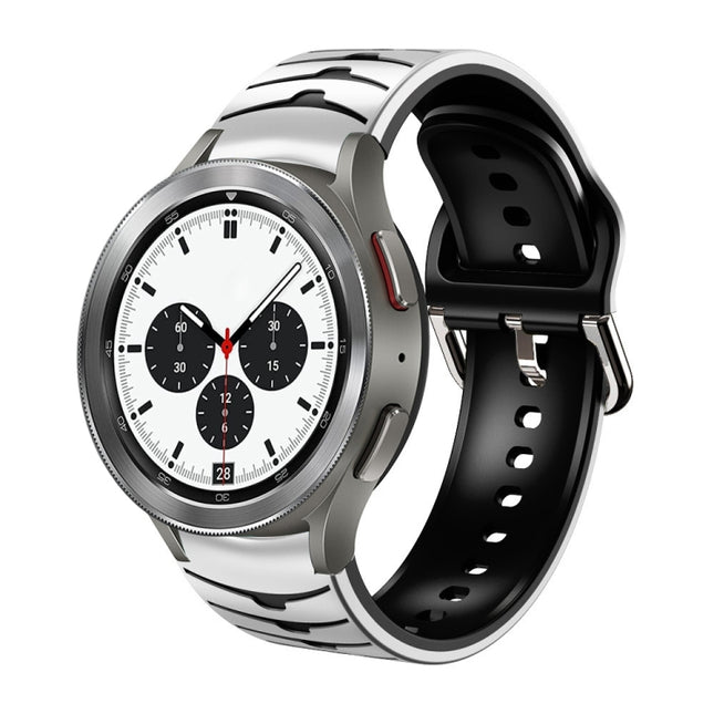 Curved Texture Silicone Watch Band, For Samsung  Galaxy Watch 4 Classic 42mm