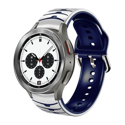 Curved Texture Silicone Watch Band, For Samsung  Galaxy Watch 4 Classic 42mm