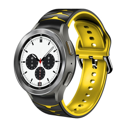 Curved Texture Silicone Watch Band, For Samsung  Galaxy Watch 4 Classic 42mm