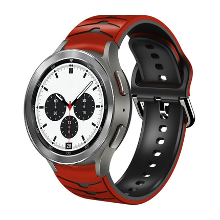 Curved Texture Silicone Watch Band, For Samsung  Galaxy Watch 4 Classic 42mm