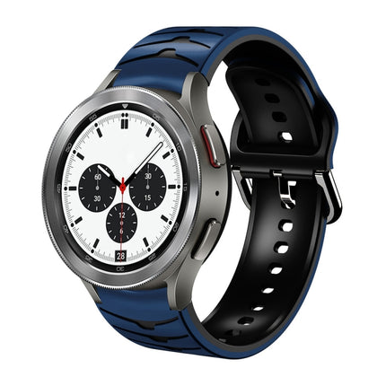 Curved Texture Silicone Watch Band, For Samsung  Galaxy Watch 4 Classic 42mm