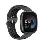 For Fitbit Versa 4 / Black+Black