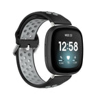 For Fitbit Versa 3 / Black+Grey