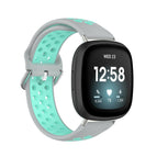 For Fitbit Versa 3 / Grey+Teal
