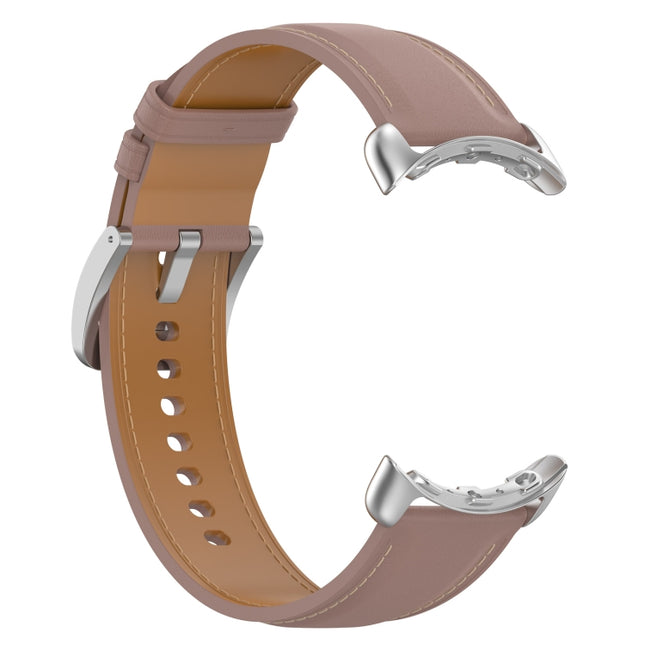 Leather Embossed Sewing Watch Band, For Google Pixel Watch 5 / 4 / 3 / 2 / 1 41mm