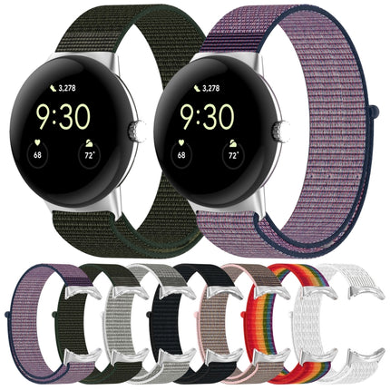 Nylon Weave Watch Band, For Google Pixel Watch 5 / 4 / 3 / 2 / 1 41mm