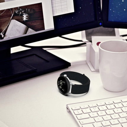 Nylon Weave Watch Band, For Google Pixel Watch 5 / 4 / 3 / 2 / 1 41mm