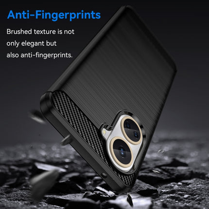 For Huawei Nova 10 SE 4G Brushed Texture Carbon Fiber TPU Phone Case, For Huawei Nova 10 SE 4G