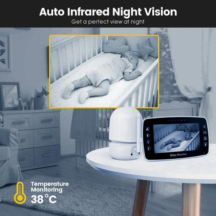 SM43A 4.3inch Color Display Night Vision Smart Zoom Baby Monitor Camera
