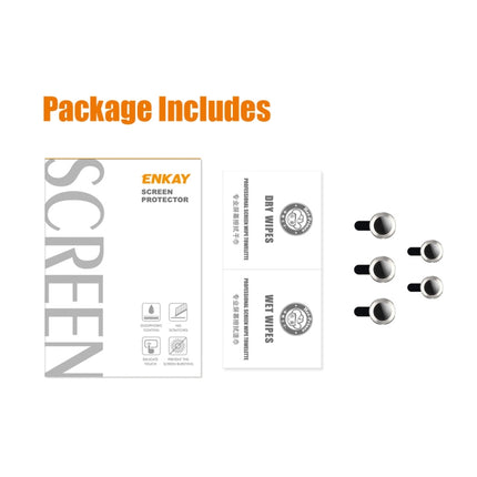 For Samsung Galaxy S23 Ultra 5G ENKAY Rear Lens Aluminium Alloy Tempered Glass Film, For Samsung Galaxy S23 Ultra 5G, For Samsung Galaxy S23 Ultra 5G(Red), For Samsung Galaxy S23 Ultra 5G(Green)