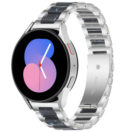 Interbead Resin Metal Watch Band, For Galaxy Watch 5 40 / 44mm