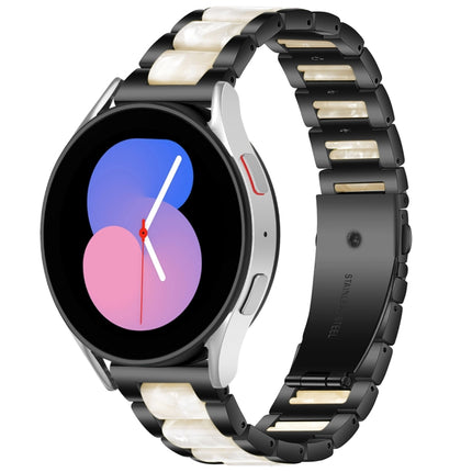 Interbead Resin Metal Watch Band, For Galaxy Watch 5 40 / 44mm