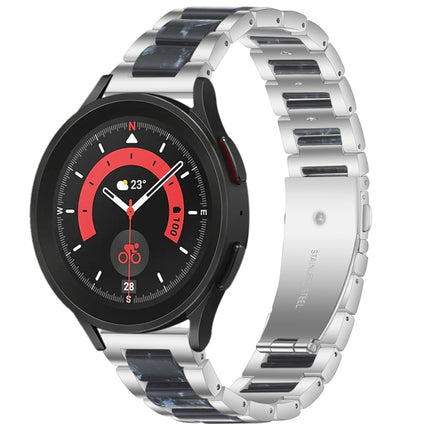 Interbead Resin Metal Watch Band, For Galaxy Watch 5 Pro 45mm