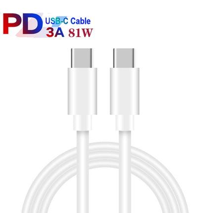 PD11 Single PD3.0 USB-C / Type-C 20W Fast Charger with 1m Type-C to Type-C Data Cable, US Plug, US Plug + Type-C to Type-C Cable