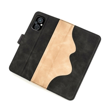 For Xiaomi Poco M5 4G Stitching Horizontal Flip Leather Phone Case, For Xiaomi Poco M5 4G