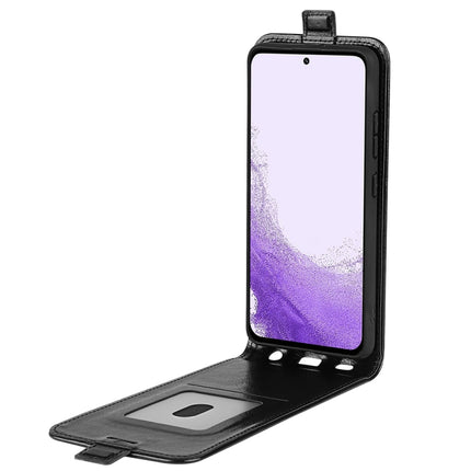 For Samsung Galaxy S23 5G R64 Texture Vertical Flip Leather Phone Case, For Samsung Galaxy S23 5G