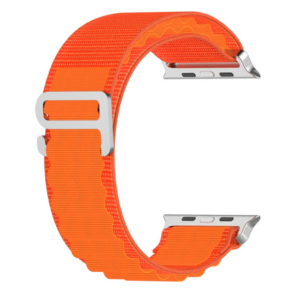 Double Color Nylon Watch Band, For Apple Watch Ultra 49mm, For Apple Watch Series 8&7 45mm/SE 2&6&SE&5&4 44mm