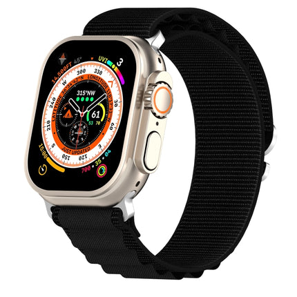 Double Color Nylon Watch Band, For Apple Watch Ultra 49mm, For Apple Watch Series 8&7 45mm/SE 2&6&SE&5&4 44mm
