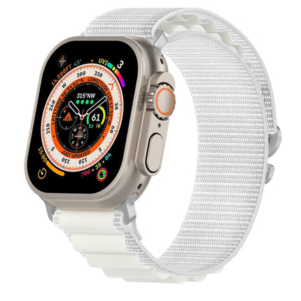 Double Color Nylon Watch Band, For Apple Watch Ultra 49mm, For Apple Watch Series 8&7 45mm/SE 2&6&SE&5&4 44mm