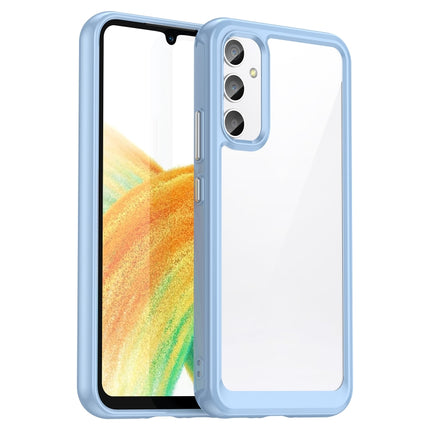 Colorful Series Acrylic + TPU Phone Case, For Samsung Galaxy A34 5G, For Google Pixel 7a