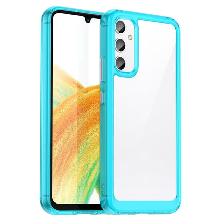 Colorful Series Acrylic + TPU Phone Case, For Samsung Galaxy A34 5G, For Google Pixel 7a