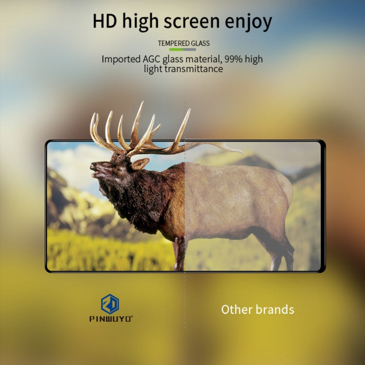 PINWUYO 9H 3D Curved Full Screen Explosion-proof Tempered Glass Film, For Google Pixel 7A, For Xiaomi Redmi 12C, For Xiaomi Redmi K60 / K60 Pro, For Honor 80 GT
